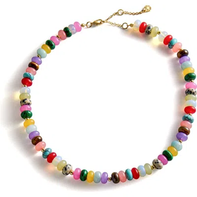Baublebar Aaliyah Beaded Necklace In Multi