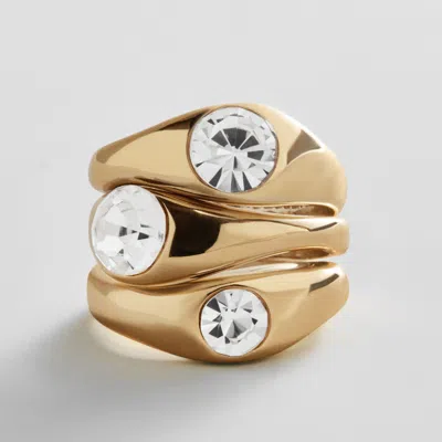 Baublebar Abigail Gold Ring Set
