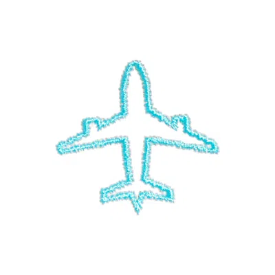 Baublebar Airplane Icon In Brown
