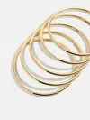 Baublebar Alexia Bangle Bracelet Set In Gold