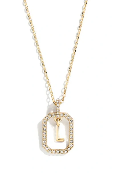Baublebar Alicia Intial Pendant Necklace