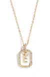 Baublebar Alicia Intial Pendant Necklace