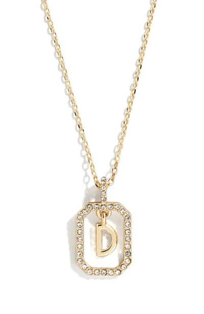 Baublebar Alicia Intial Pendant Necklace