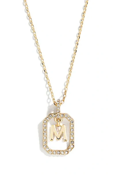 Baublebar Alicia Intial Pendant Necklace