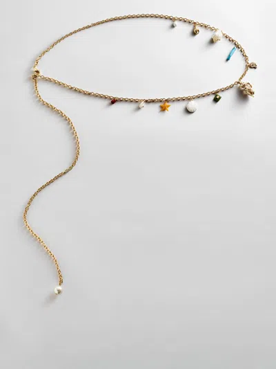 Baublebar All At Sea Belly Chain In Gold