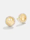 Baublebar All Smiles 18k Gold Kids' Earrings In Gold