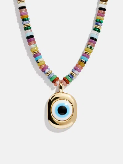 Baublebar Amaris Semi-precious Evil Eye Necklace In Multi