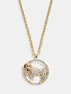 Baublebar Andrea Zodiac Necklace In Gold