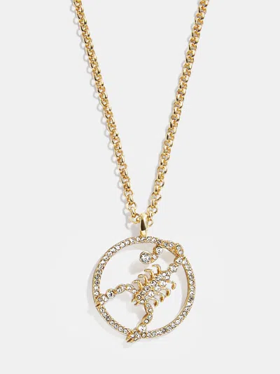 Baublebar Andrea Zodiac Necklace In Gold