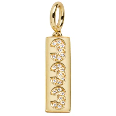 Baublebar Angel Number Cluster Charm In Gold
