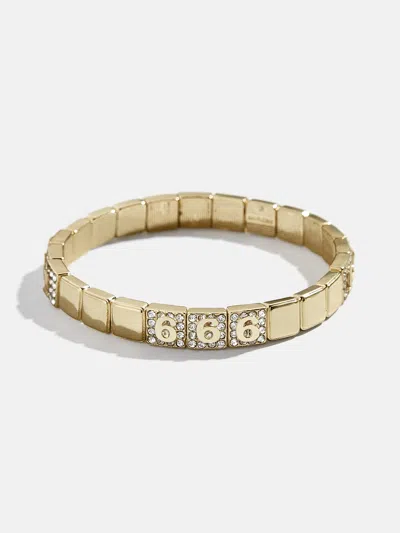 Baublebar Angel Number Tile Bracelet In Gold