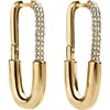 Baublebar Annalee Earrings In Gold/clear