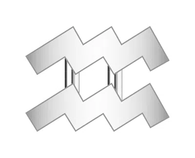 Baublebar Aquarius Mini Zodiac Icon