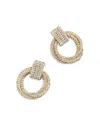 Baublebar Arabella Pave Doorknocker Drop Earrings In Gold