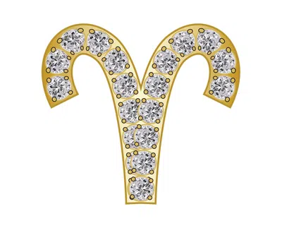 Baublebar Aries Mini Zodiac  Icon In Gold