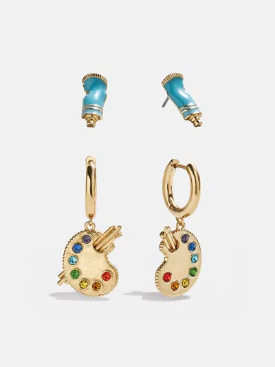 Baublebar Artist Essentials Earring Set In Gold