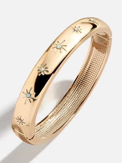 Baublebar Astra Celestial Hinge Bangle In Gold
