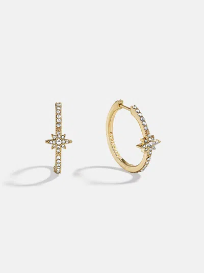 Baublebar Astra Celestial Hoop Earrings In Gold