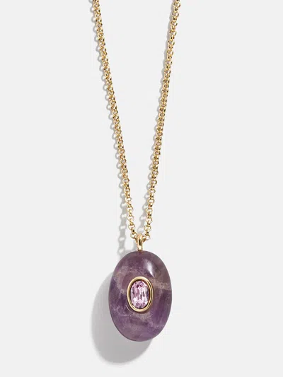 Baublebar Aura Semi-precious Pendant Necklace In Gold