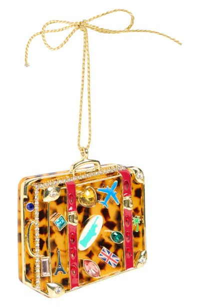 Baublebar Away For The Holidays Suitcase Ornament In Multi
