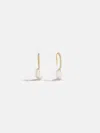 Baublebar Barbra 18k Gold Pearl Earrings In White