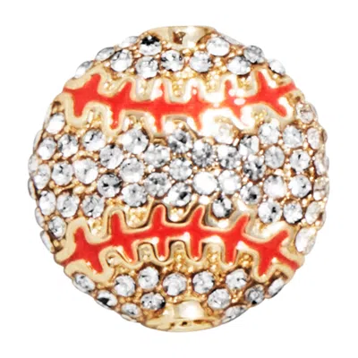 Baublebar Baseball Bead In Gold