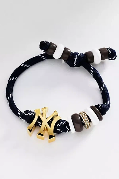 Baublebar Baseball Charms Paracord Bracelet In Black