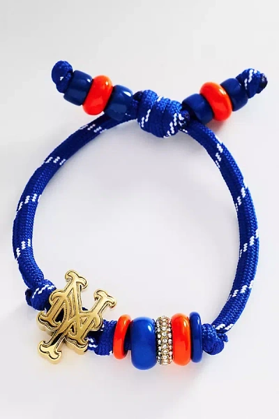 Baublebar Baseball Charms Paracord Bracelet In Blue