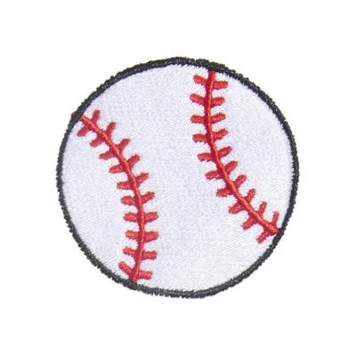 Baublebar Baseball Icon In White