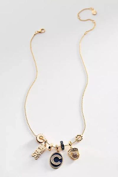 Baublebar Baseball Icons Charm Necklace In Gold