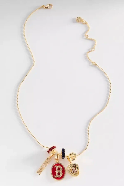 Baublebar Baseball Icons Charm Necklace In Gold