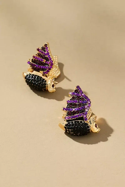 Baublebar Bat Post Earrings In Black