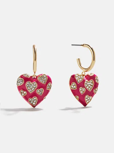Baublebar Be My Heart Kids' Earrings In Red