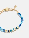 Baublebar Bead Mine Kids' Custom Name Bracelet In Gold