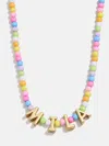 Baublebar Bead Mine Kids' Custom Name Necklace In Multi