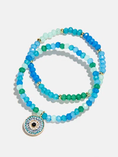 Baublebar Bead Party Kids Bracelet Set In Blue
