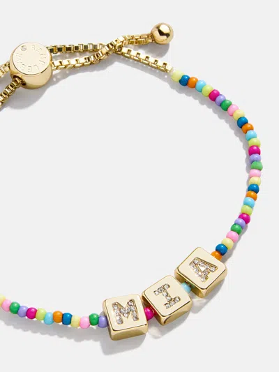 Baublebar Beaded Kids' Custom Bracelet In Multi