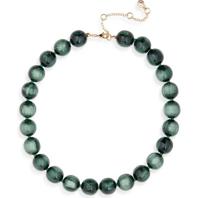 Baublebar Beaded Necklace In Green