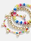 Baublebar Beads Please Kids' Bracelet Set In Gold