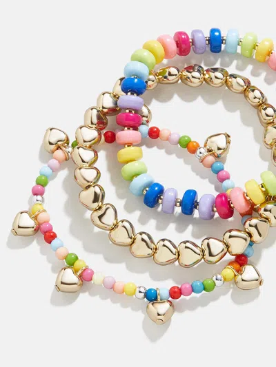 Baublebar Beads Please Kids' Bracelet Set In Gold