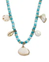 Baublebar Maris Seashell Charm Beaded Necklace