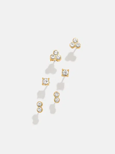 Baublebar Beckett Waterproof Earring Set In Gold