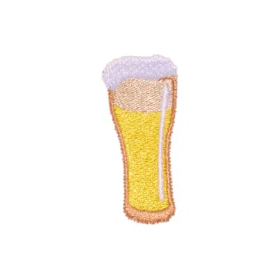 Baublebar Beer Glass Icon In Gold