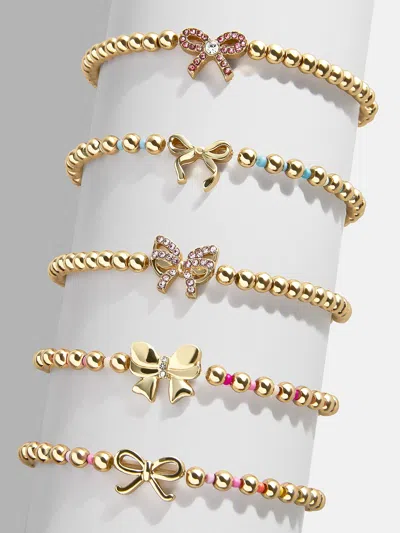 Baublebar Better Together Kid's Bracelet Set In Gold