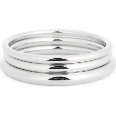 Baublebar Better With Bangles Set Of 3 Bracelets In Silver