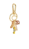 Baublebar Big Apple Bling Bag Charm In Gold