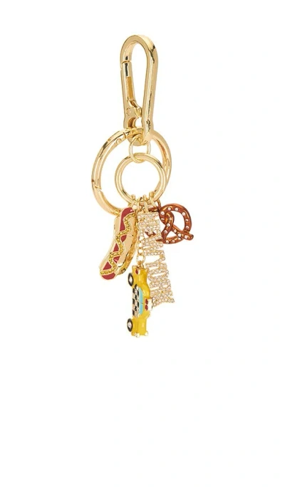Baublebar Big Apple Bling Bag Charm In Gold