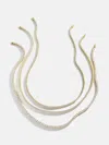 Baublebar Billie Gold Tennis Necklace