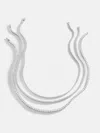 Baublebar Billie Silver Tennis Necklace