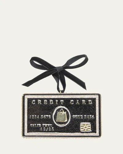 Baublebar Black Credit Card Christmas Ornament
